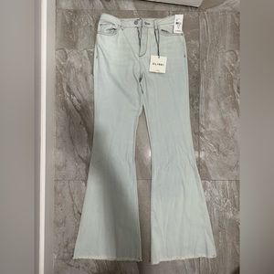 DL 1961 size 30 brand new never worn, flare leg blue jeans